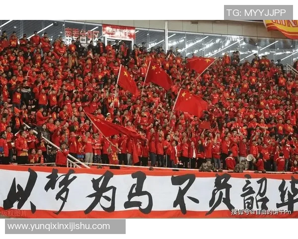 中国球迷组织成最大助威团，场面震撼